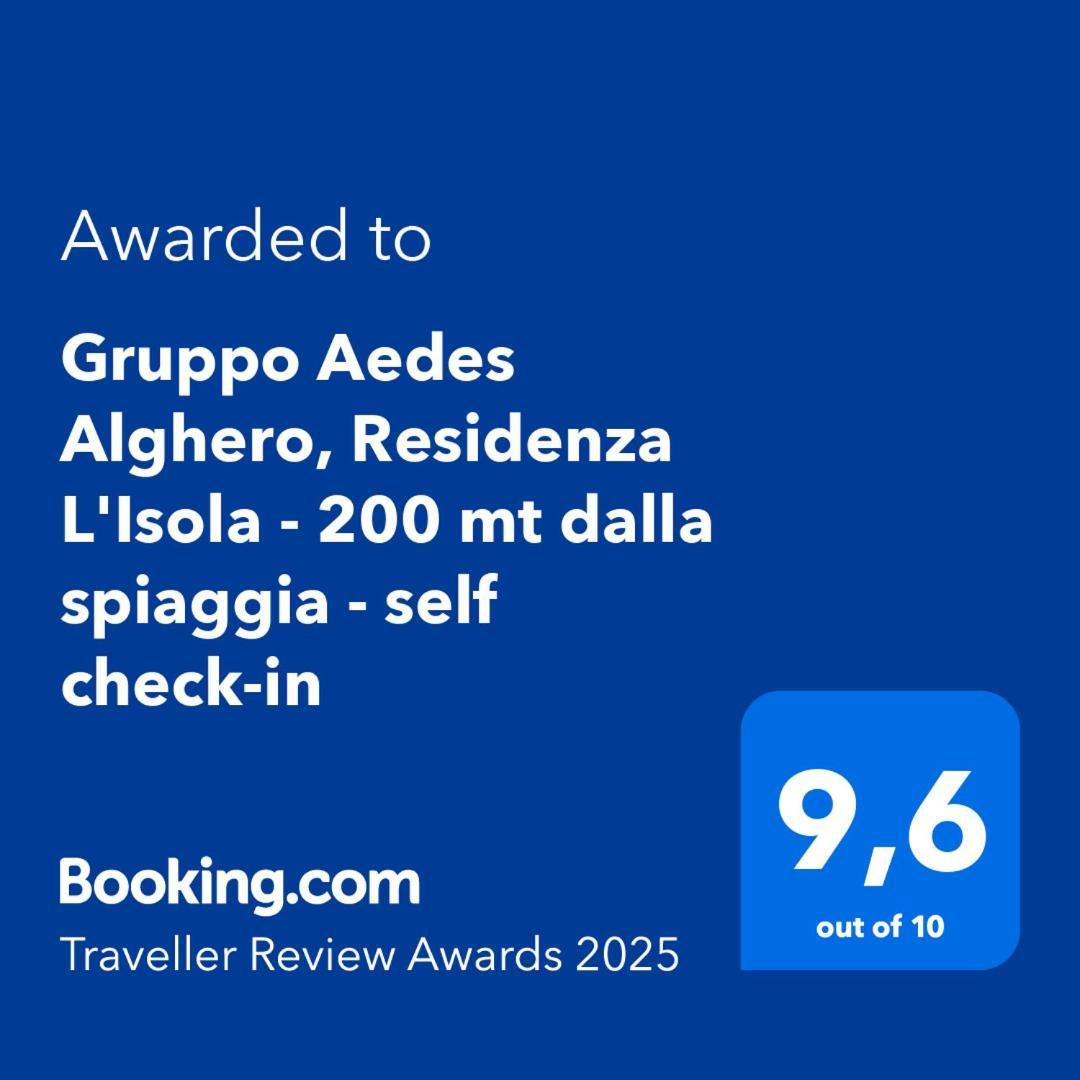 Gruppo Aedes Alghero, Residenza L'Isola - 200 Mt Dalla Spiaggia Exteriör bild